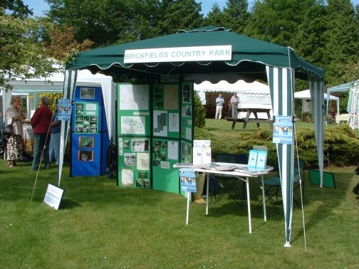 Our stand at Bells Piece Gardeners Day 2004