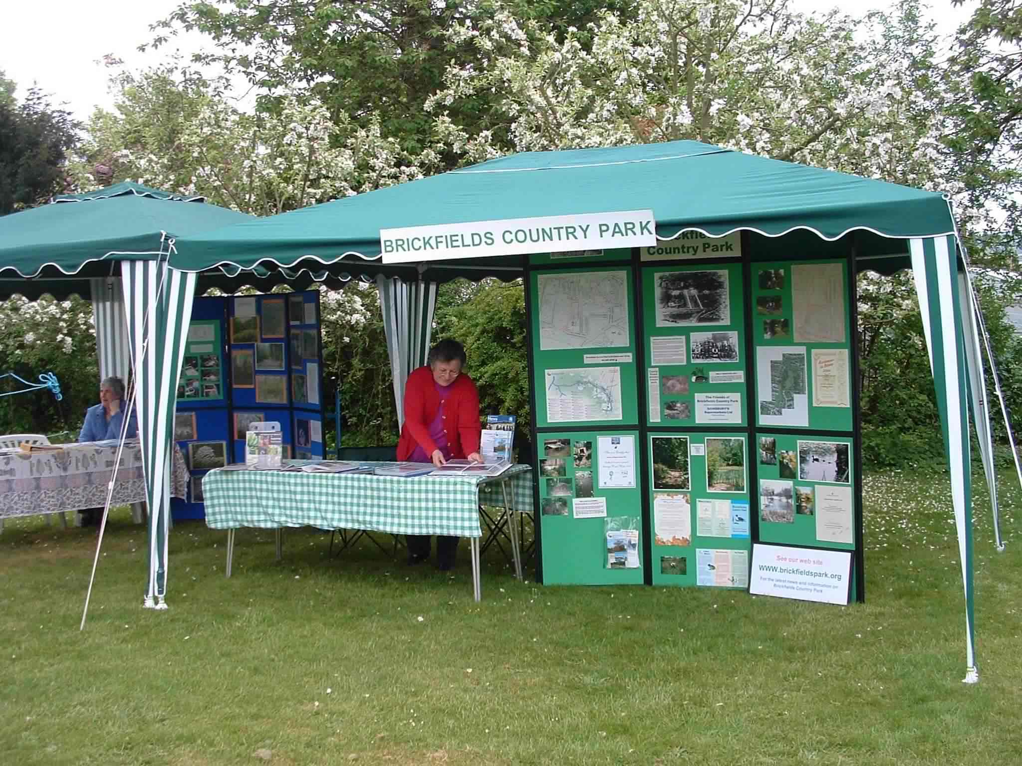Our stand at Bells Piece Gardeners Day 2004