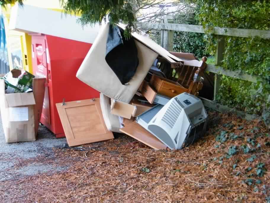 Flytipping, click for a larger image