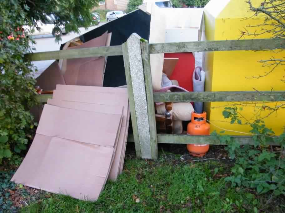 Flytipping, click for a larger image