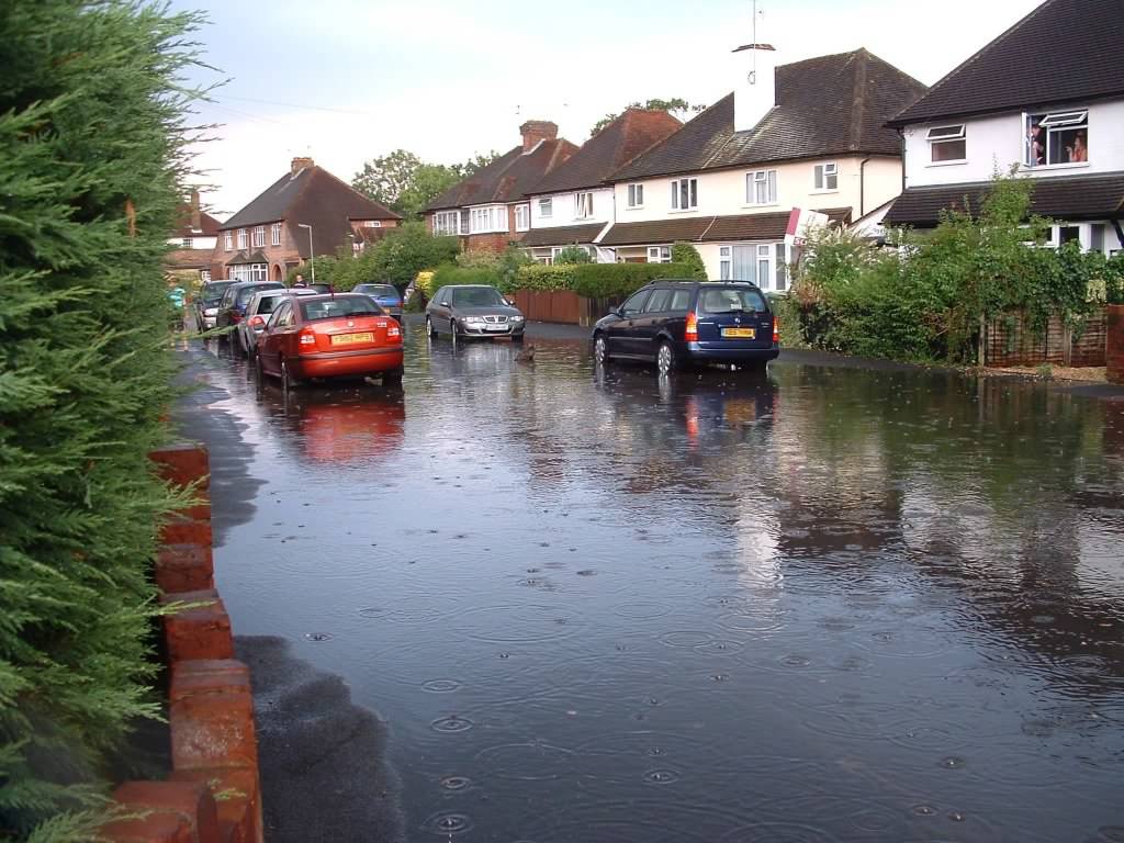 Southmead Road flooding, click for a larger image